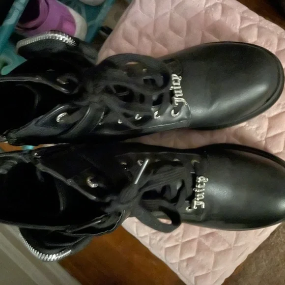 Juicy couture combat boots - Picture 3 of 3